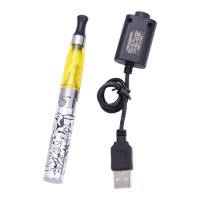 650mAh Ego-CE4 cigarro eletrônico com capacidade Atomizador-Carved padrão Dragão 1,6 ml E-liquid. 