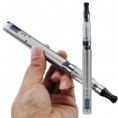 Cigarro Eletronico -Ego-VV Delicate Capacidade 1,6 ml 900mAh elegante  3V-6V Tensão  ajustável bateria display LCD E-cigarro prateado