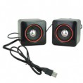 2.0 Portátil USB Mini Speaker Conectando PC/DVD/Mp3 SKU:55557
