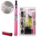 ECT CE4 + W-2 900mAh Pen Estilo cigarro eletrônico destacável com CE4 Quatro  algodão Clearomizer - rosa SKU:61632