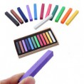 12-Color temporária cabelo tintura de cabelo Giz Pastel Chalk