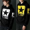 Elegante impressão Unisex com capuz casaco de moletom Top Sport Wear para Rapazes Mulheres