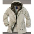 Inverno pano quente Elegante Casual gola de pele com capuz casaco com cinto Jacket para homens